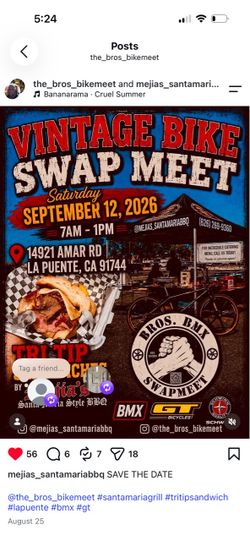Bike swap meet and Toys