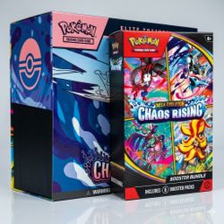 Chaos Rising Etb and Booster Bundle