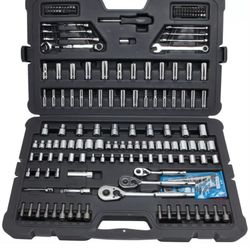 Stanley 201 Piece Mechanics Mixed Tools Set, Wrenches, Sockets, Ratchet Tool Kit
