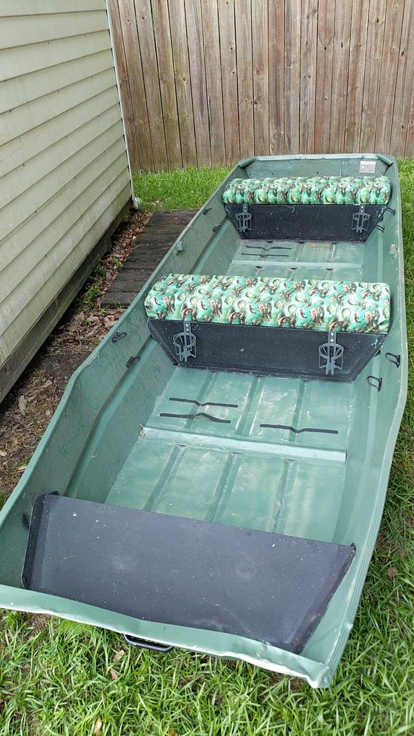 12" Jon boat with trolling motor for Sale in Jacksonville, NC OfferUp