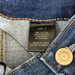 Blue Denim Jean Ankle Length 