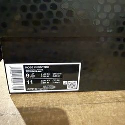 Kobe 6 Royal Blue Size 9.5