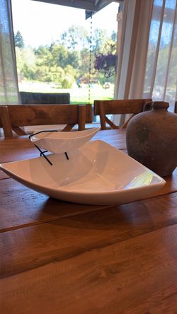 3 Piece Chip and Dip Serving Tray/Bowl