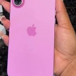 Pink iPhone 16 Plus 