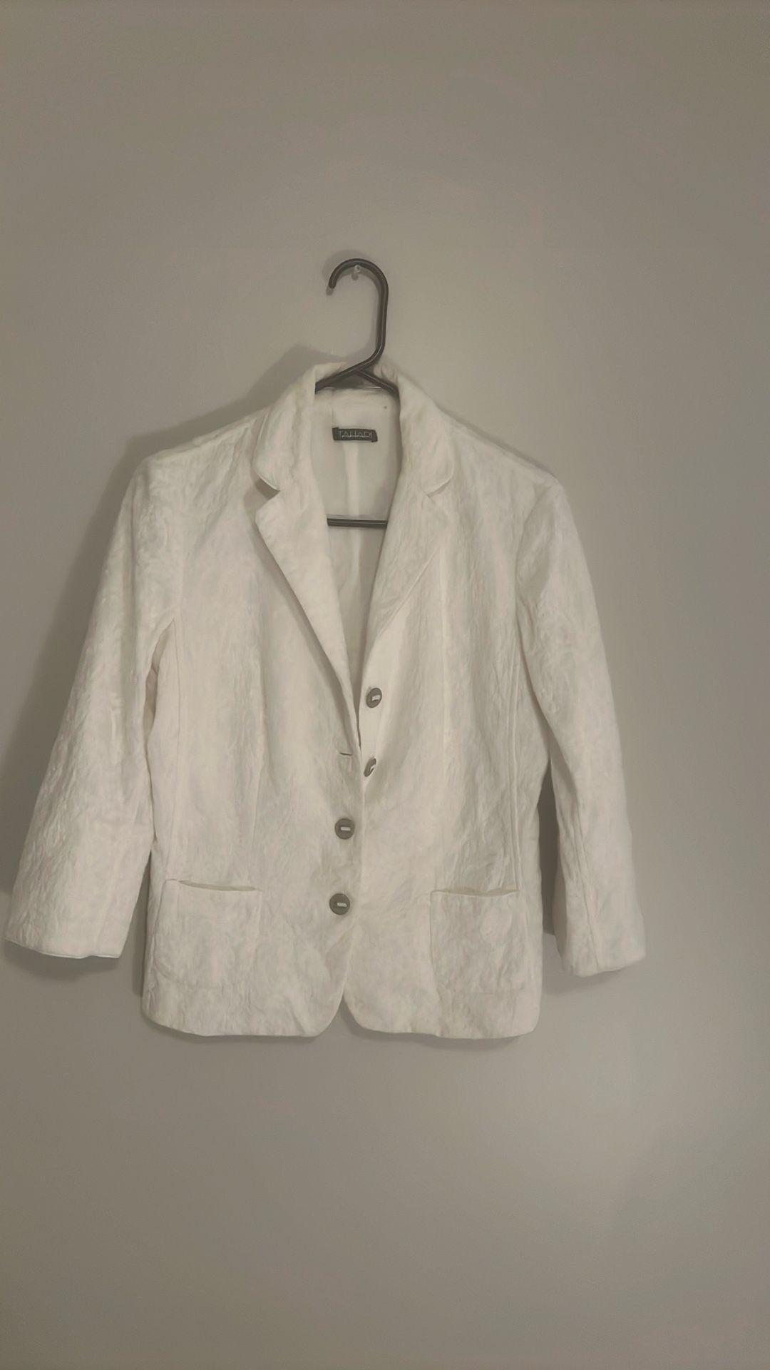 Light white Cute TAHARA Casual Blazer 