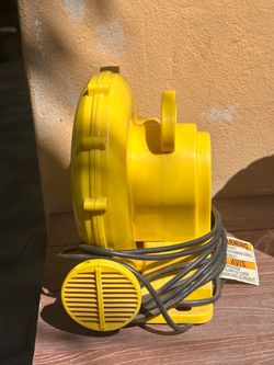 Electric blower for water or dry bounce house