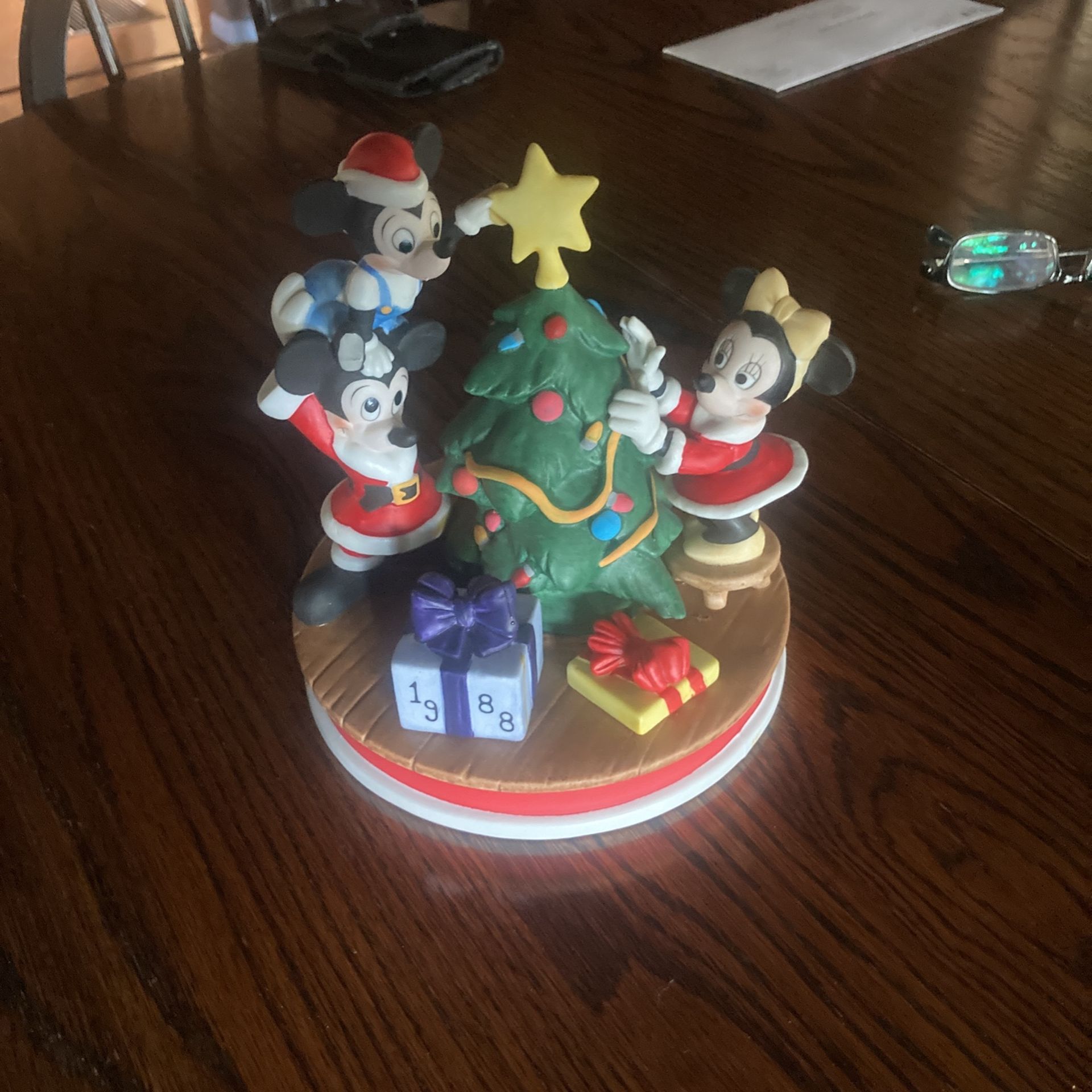 Disney Christmas Figurine 1988