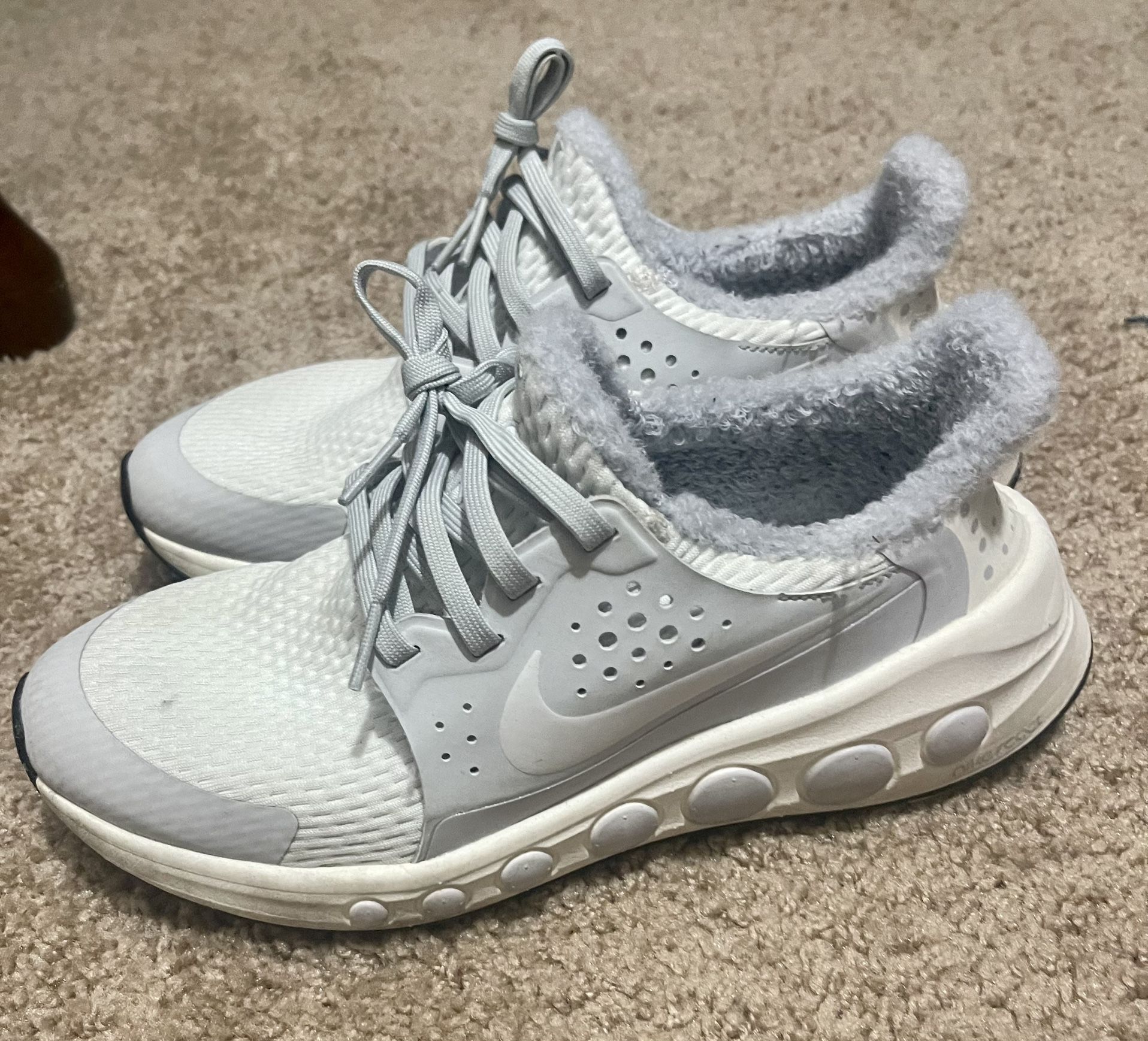 Nike CruzrOne Shoes Pure Platinum Men 6.5, Women 8.5