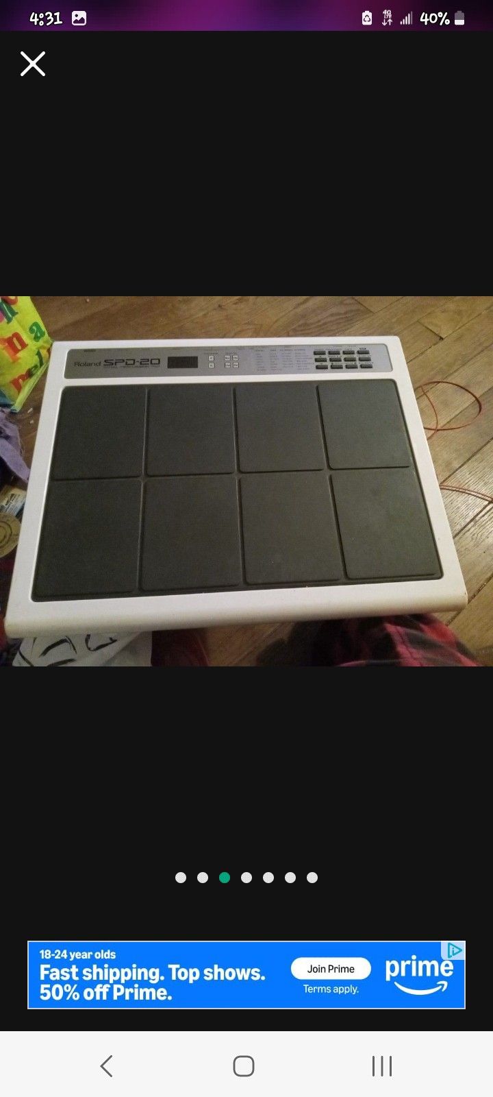 Roland SPD-20 (TOTAL PERCUSSION PAD)