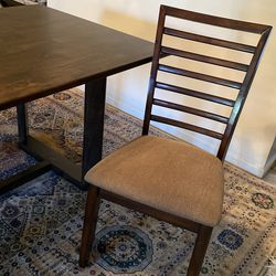 Dining table with six chairs good condition looks like you