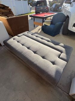 Modern Futon Couch / Guest Bed / “I Swear I Have My Life Together” Starter Pack
