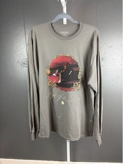 Bundle pack: New Don Toliver Gray long sleeve Tour T-shirt Sz XL and Preowned Vlone Stockholm Short-Sleeve T-Shirt 'White' Sz small