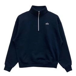 NAVY BLUE 1/4 ZIPUP SIZE M