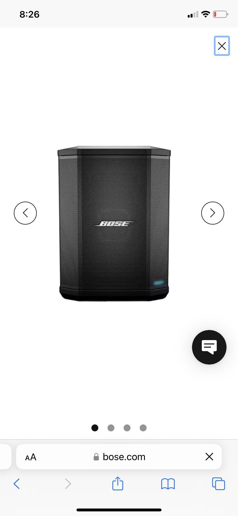 Bose S1 Pro Portable 