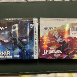 Magic the Gathering | Tarkir Dragonstorm and Spider-Man Collector Booster Box (Sealed)