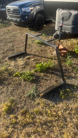 truck headache rack / cab protector / hay bale spear attachment frame for pickup truck