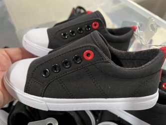 Boys, Black Tennis Shoe