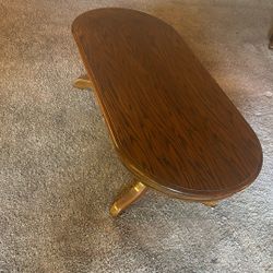Solid Oak coffee table