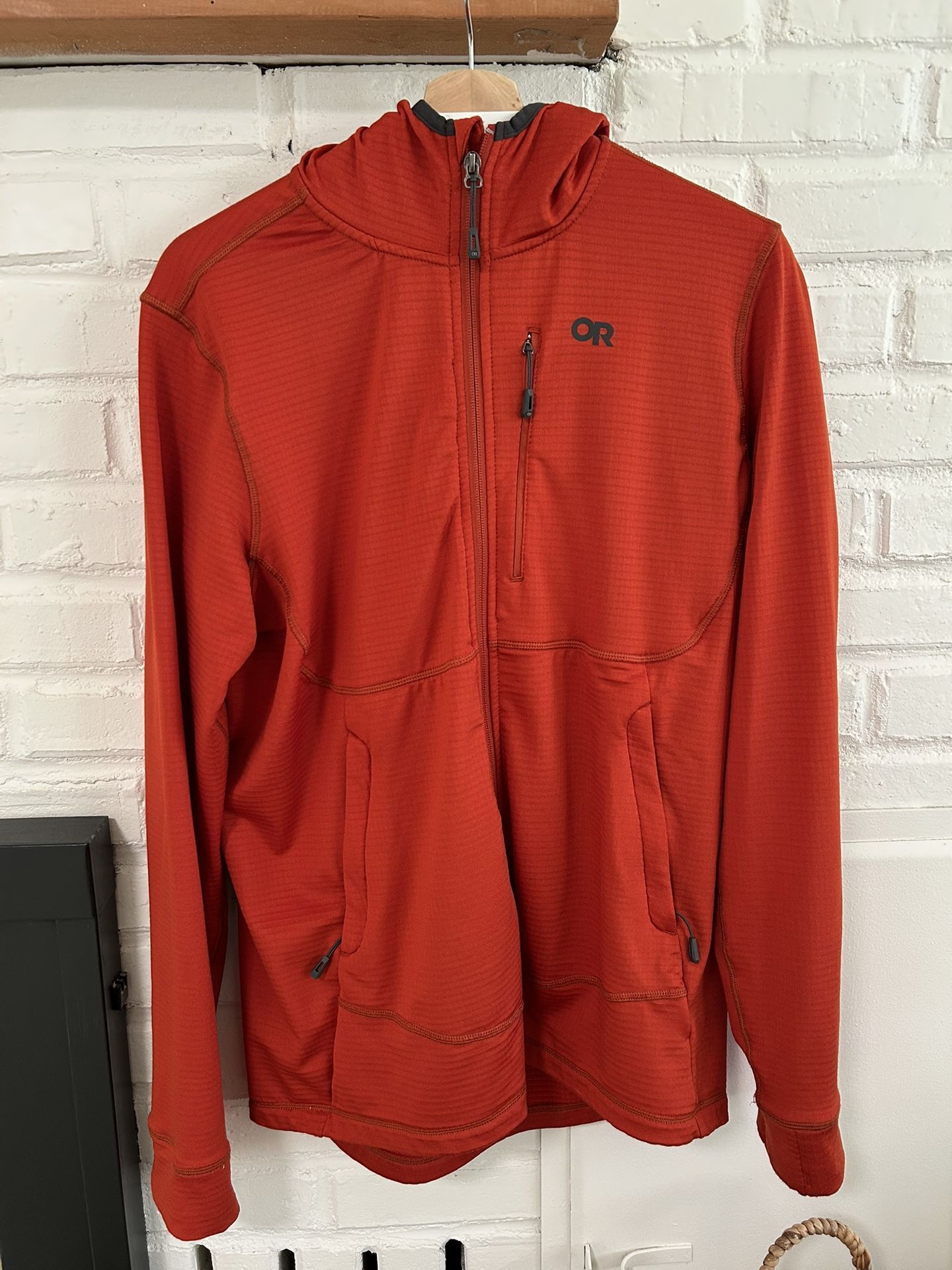 Outdoor Research Vigor Full Zip Hooded Jacket Men’s large 