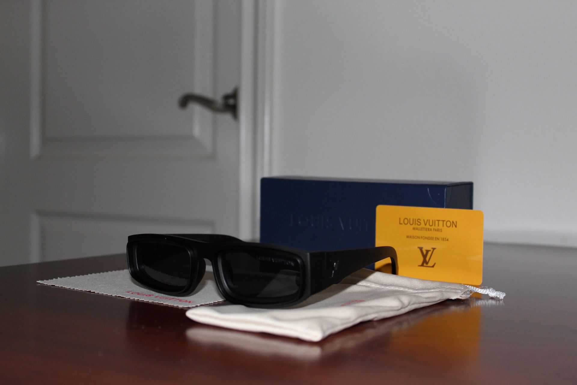 Louis Vuitton Black Unisex Sunglasses