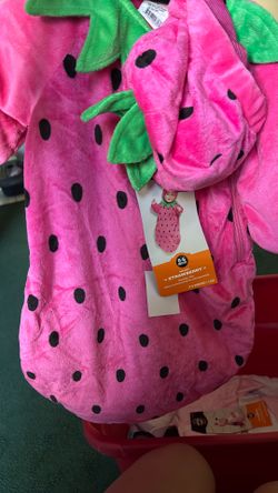 Strawberry Baby Costume Size 0-6 Months
