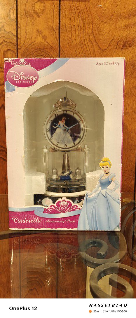 Cinderella Anniversary Clock