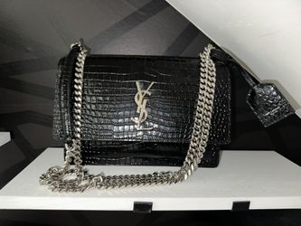 YSL Crocodile Crossbody