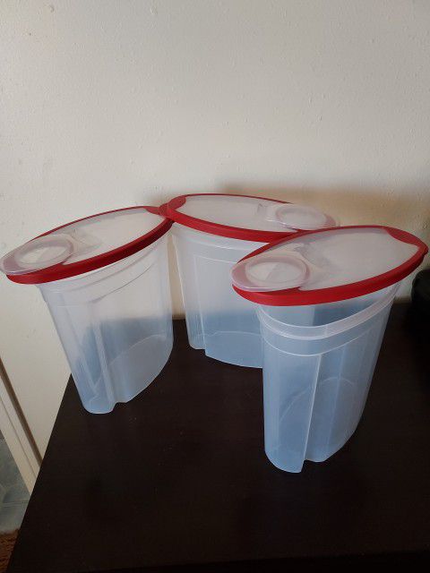 Rubbermaid 3pcs Cereal Keepers 