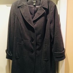 Woman’s Wool Coat Size 16
