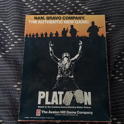  ORIGINAL "PLATOON" 1987 WAR BOARD GAME