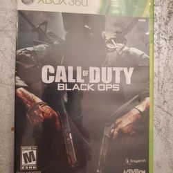 Call of Duty: Black Ops (Microsoft Xbox 360, 2010) COD BO video game