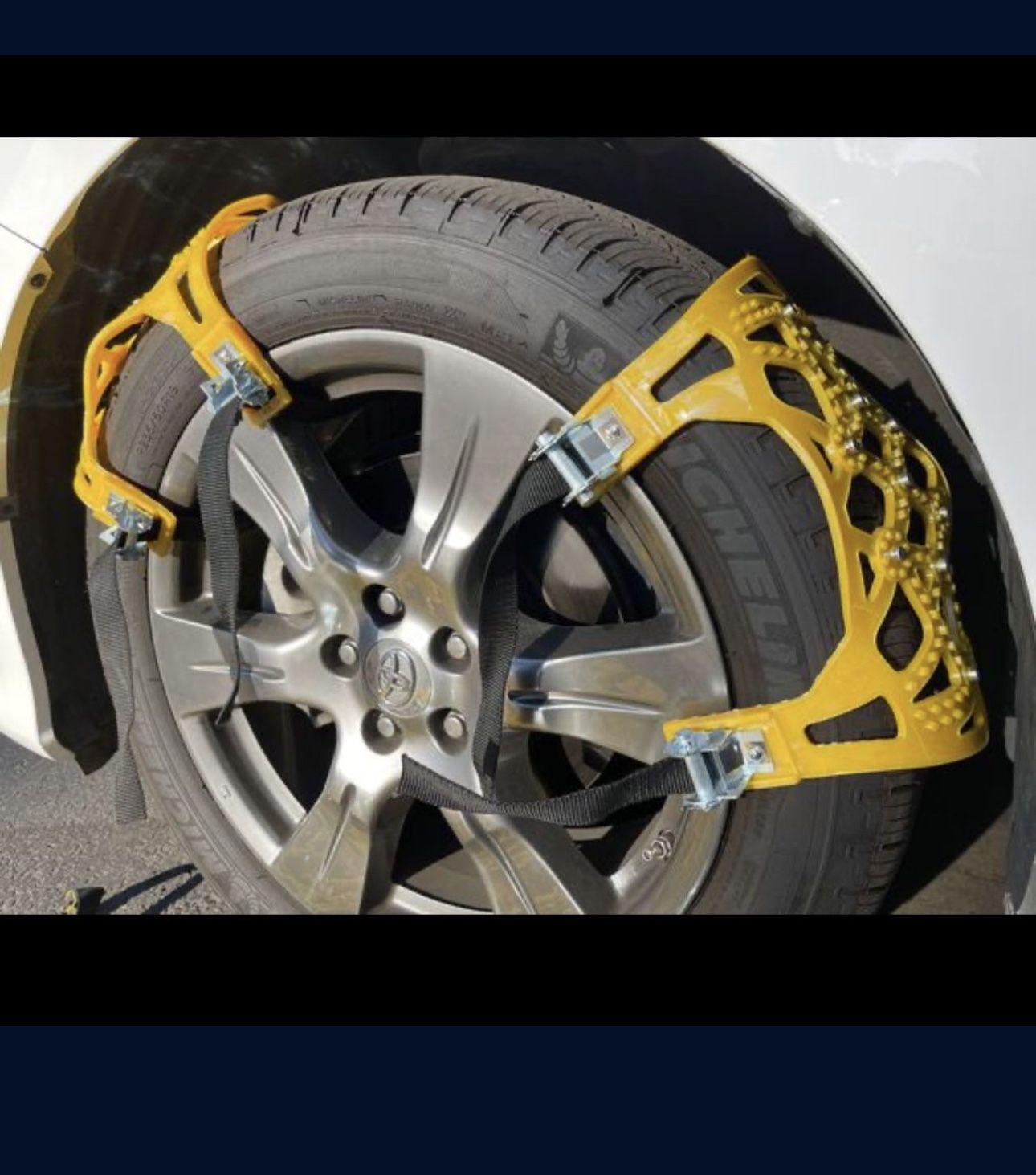 12pcs 4WD emergency Adjustable Anti Skid Tire snow Chains for Cars/SUV