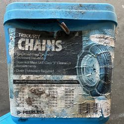 TRUCK/SUV SNOW TIRE CHAINS PEERLESS # 0222830