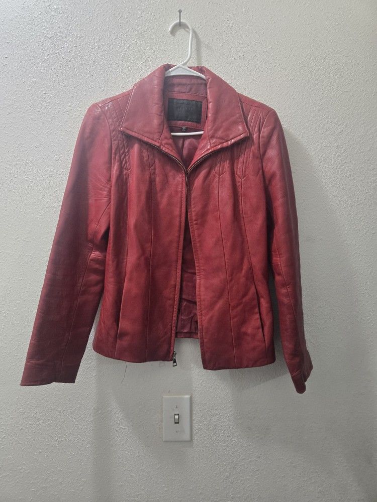 Red Leather Jacket