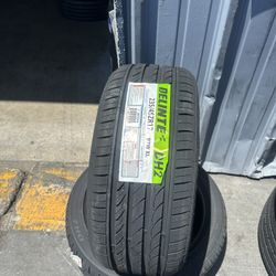 235/45/17 SET OF BRAND NEE DELINTE TYRES WITH 60K MILEAGE - WE FINANCE 