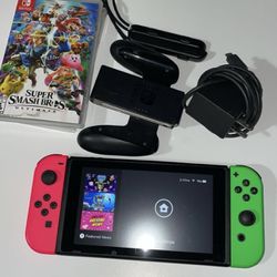 Nintendo Switch W/Free Game
