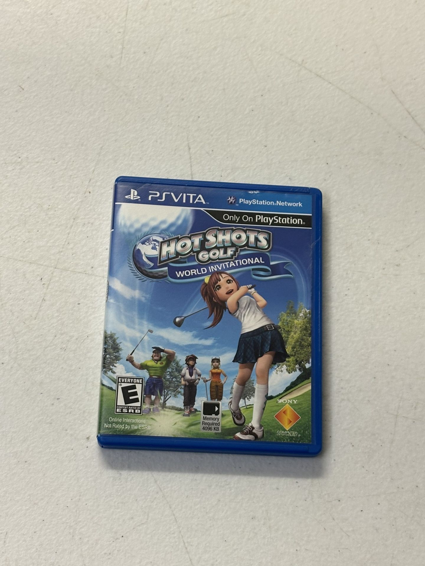 Sony PS Vita Hot Shots Golf World Invitational game