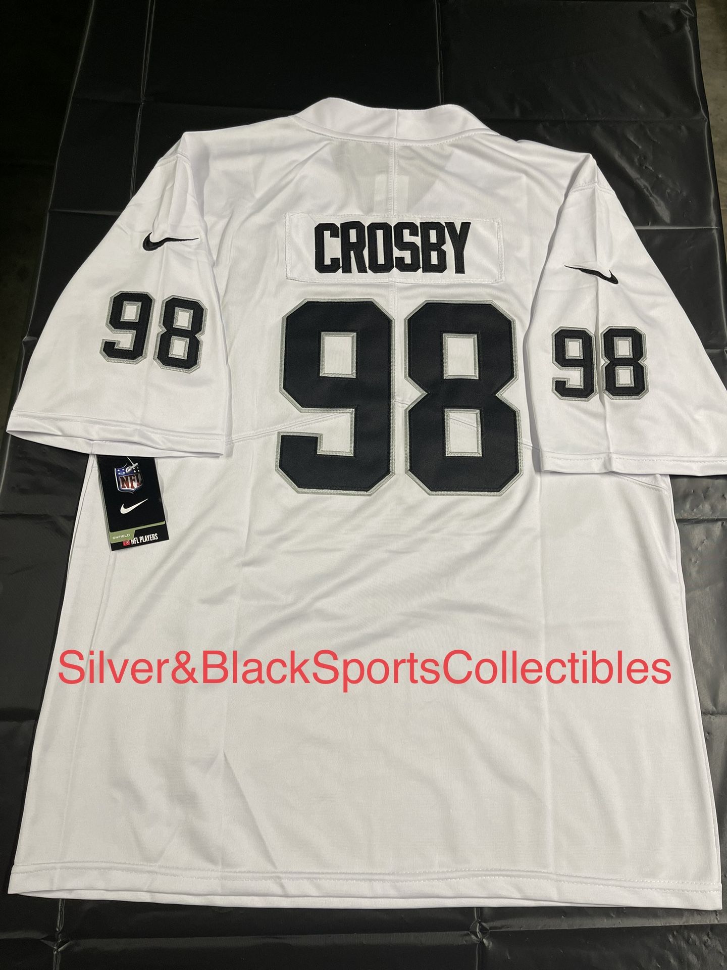 custom stitched raiders jersey