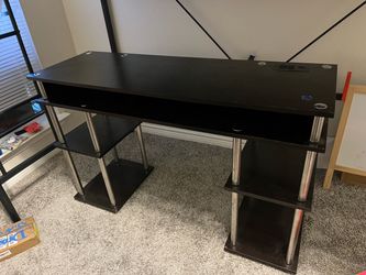 Small Black Desk