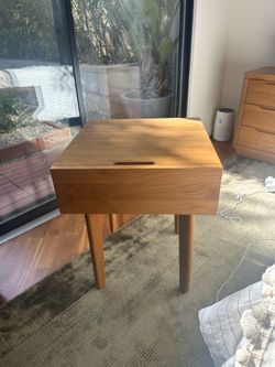 Wooden bedside table perfect condition