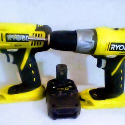 Ryobi Drill Set