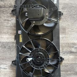 Dorman® 2013 Nissan Sentra SR 4 Cyl 1.8L - Radiator Fan 4 Cyl 1.8L, With Sport Appearance Package, Dual fan, OE Solutions Series