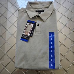 Banana Republic Luxe Touch Polo Shirt Size L