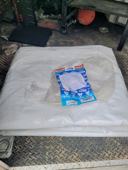 Tarp 24 x 36  7.5 mil white poly