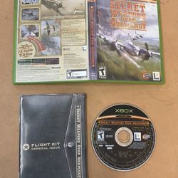 Secret Weapons Over Normandy (Microsoft Xbox, 2003) Complete TESTED 