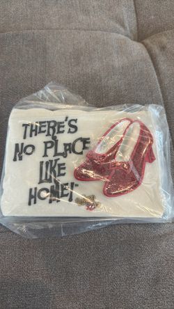 Wizard of OZ ruby slipper placard