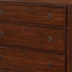 Mahogany armoire / Shelve W/2draws/ Dresser 3 Draw/ Dining Table No Chairs/great condition
