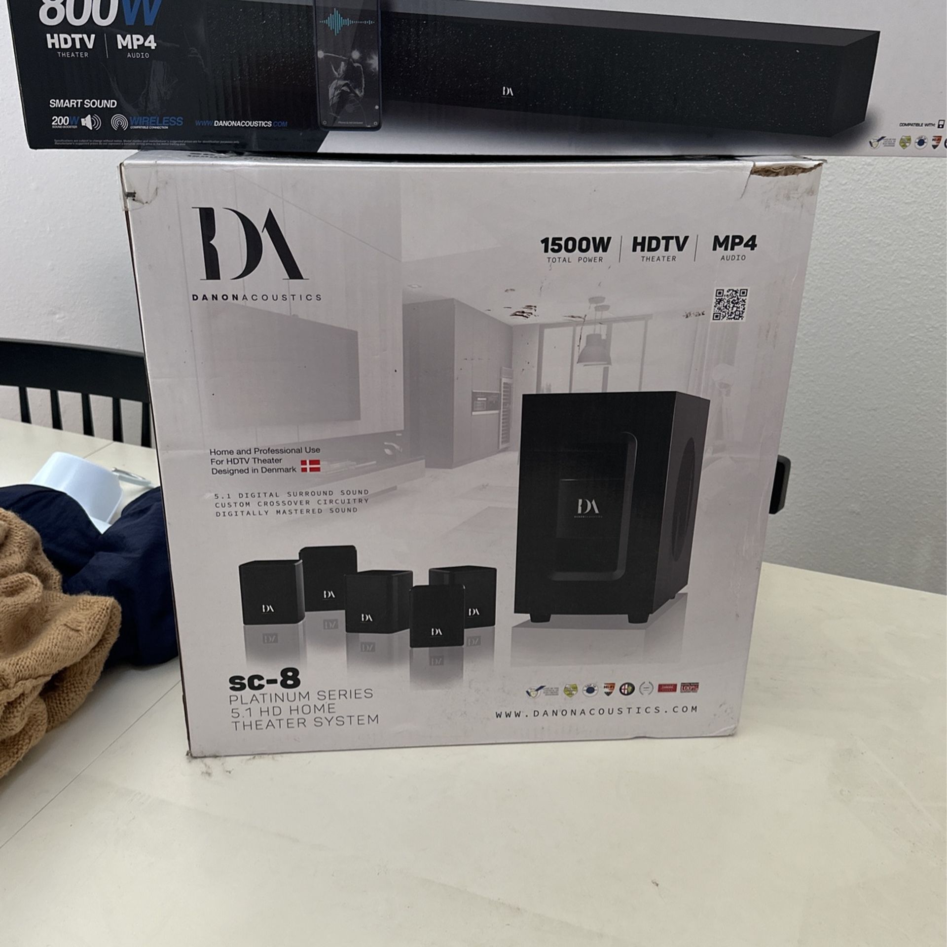 Danon Acoustics - Home Theater System W/ Sound Bar