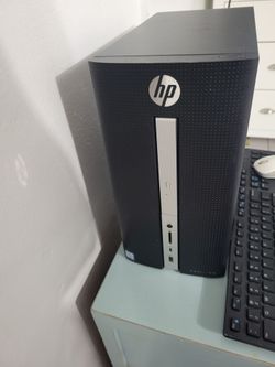 HP DESKTOP 1TB STORAGE WITH KEYBOARD $300