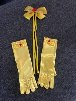 Belle Head bow and Gloves